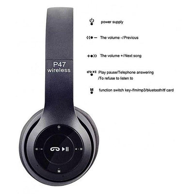 P47 stereo headphones